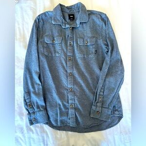 Vans Long Sleeve Button Up